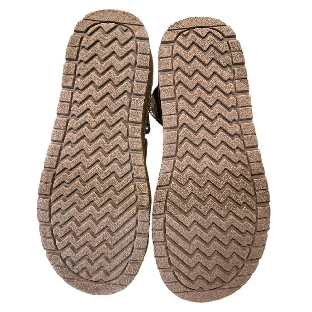 Madden NYC Youth Girls Platform Clog Faux Shearling Lining Size 4 NWT Chunky
